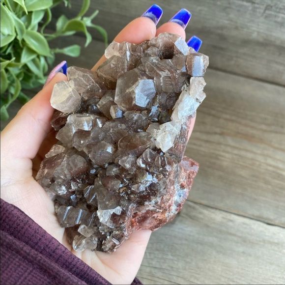 Red Calcite Cluster - Picture 4 of 5